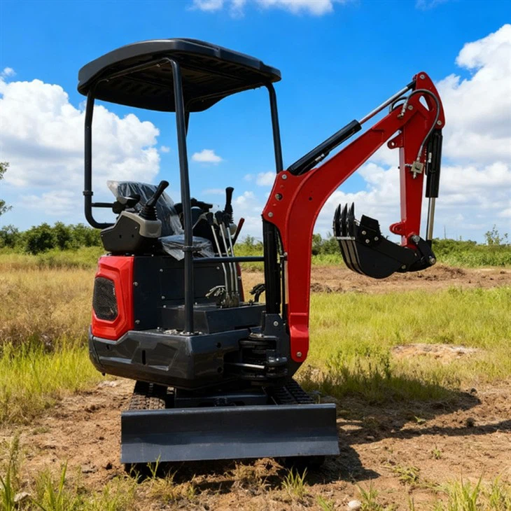 SLM12Q Kubota Engine Digger Excavator Machine best